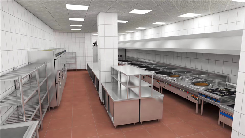 厨房3D效果图