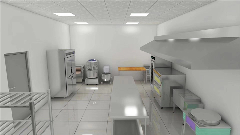 厨房3D效果图